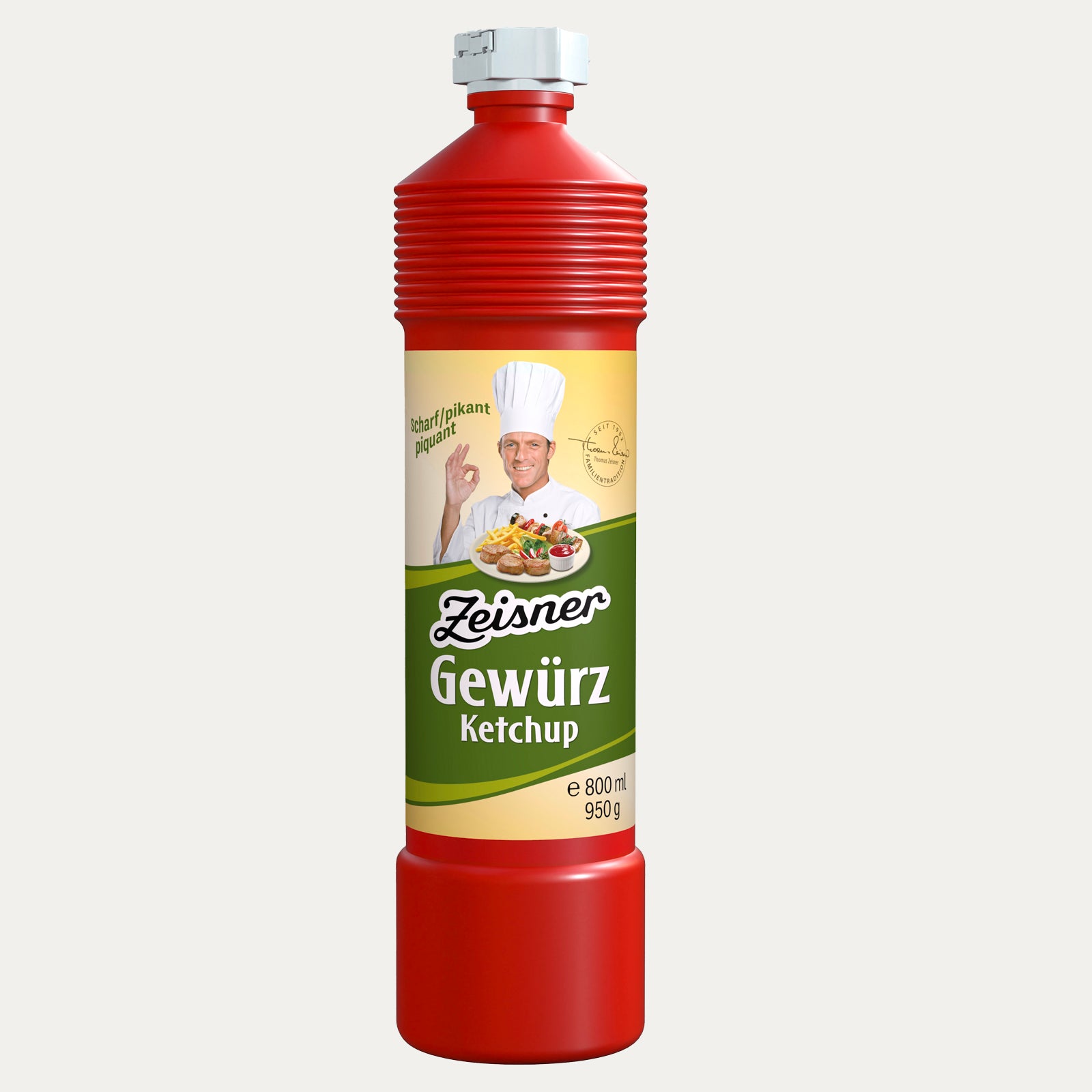 Gewürz Ketchup scharf 800ml Zeisner