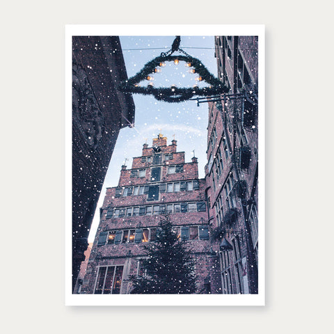 Böttcherstraße Glocke (137) – Postkarte