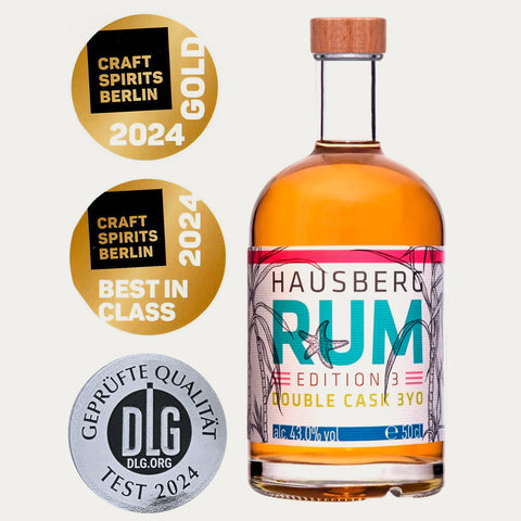 Hausberg Edition 3 Double Cask 3 YO – Rum – 500 ml oder 100 ml