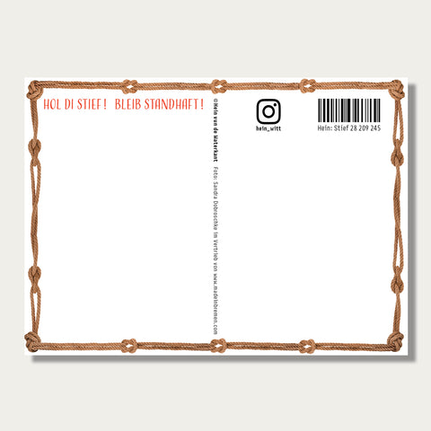 Hein Witt – Hol di stief! – Postkarte