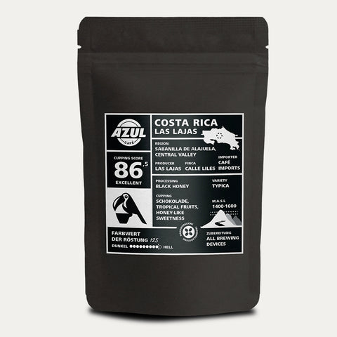 Costa Rica Las Lajas – Kaffee – Ganze Bohne 250 g