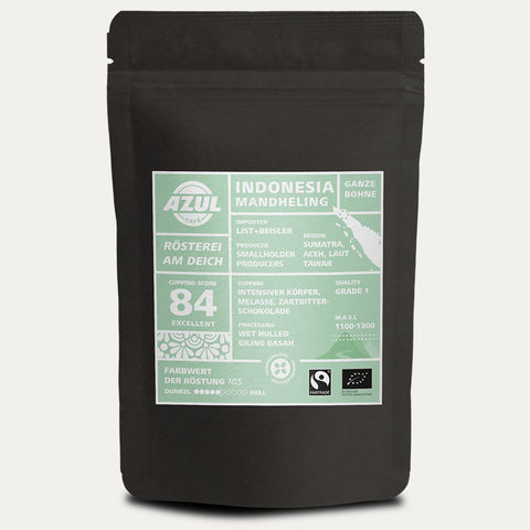 Indonesia Mandheling – Kaffee – Ganze Bohne 250 g