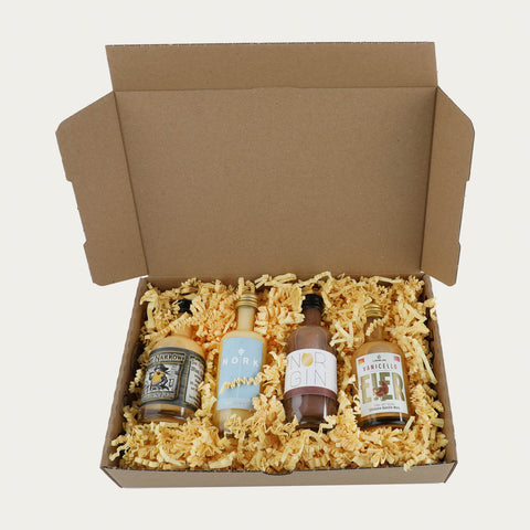 Bremer Schluckhenne – Vier Sorten Eierlikör aus Bremen – Geschenkbox - Made in Bremen - Made in Bremen - Geschenkbox
