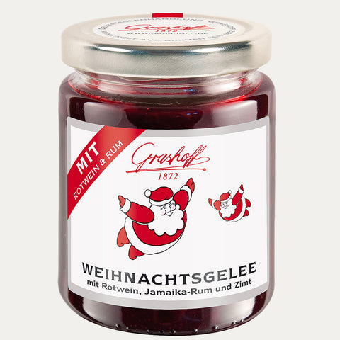 Weihnachts Gelee mit Rum & Rotwein – 250 g