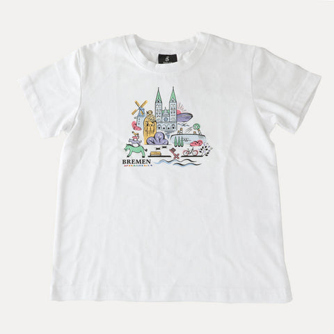 Kinder T-Shirt – Bremen Collage