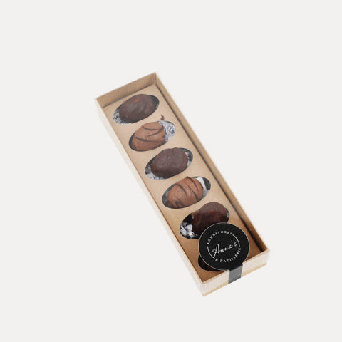 Krokant Nougat-Eier 6 Stück – Pralinen Ostern – Annas Patisserie – 60 g