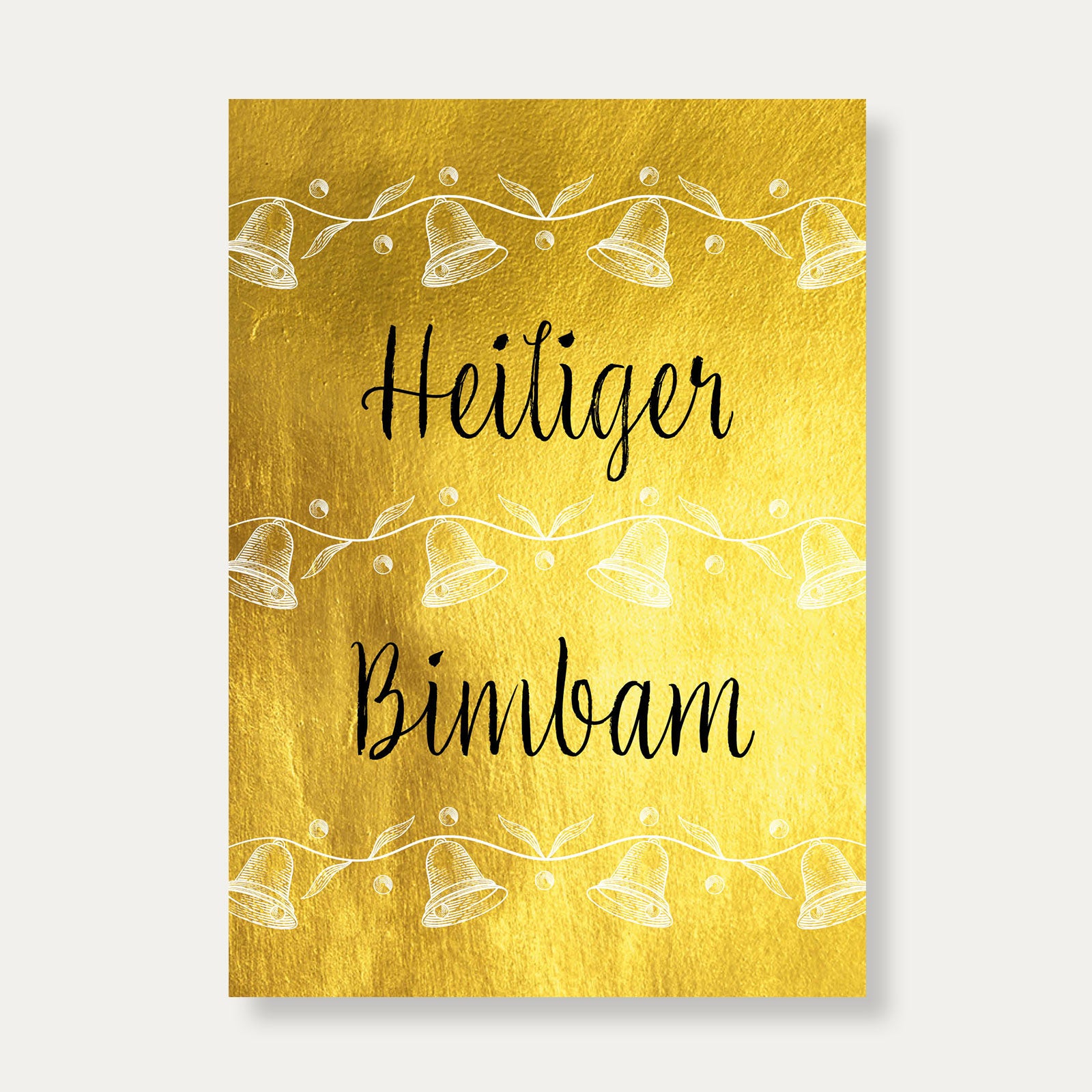 Heiliger Bimbam – Postkarte