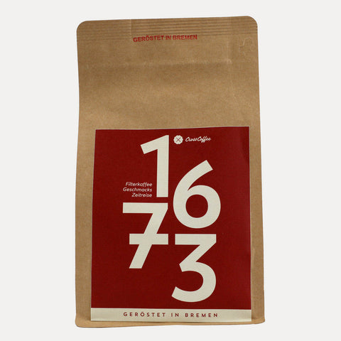 1673 Filterkaffee Cross Coffee – ganze Bohne – 250 g