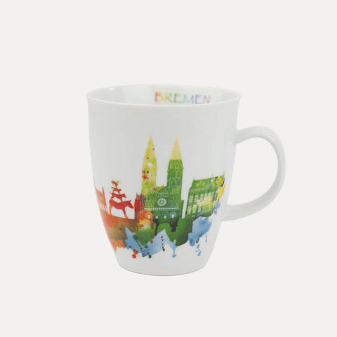 Silhouette – Bunt – Bremen – Becher