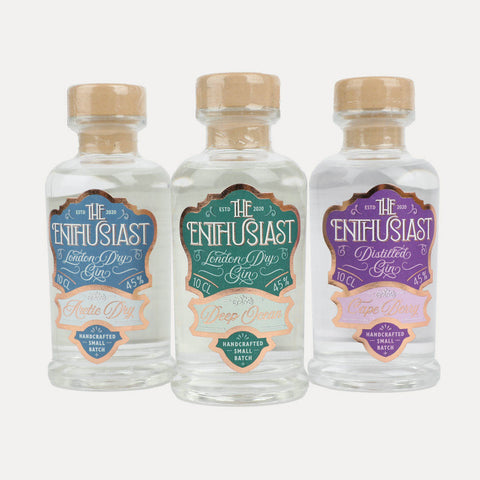 The Enthusiast Gin Adventure Box – 3 x 100 ml