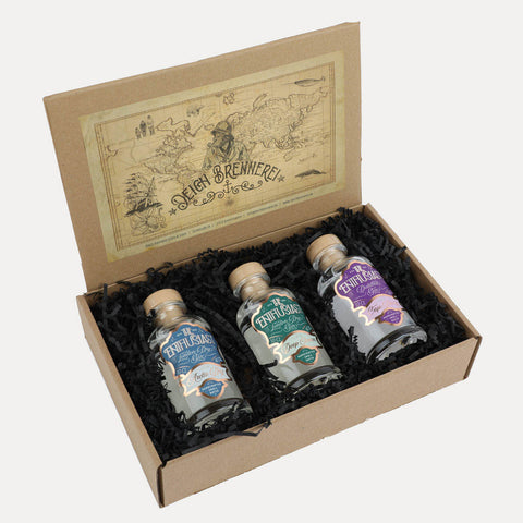 The Enthusiast Gin Adventure Box – 3 x 100 ml