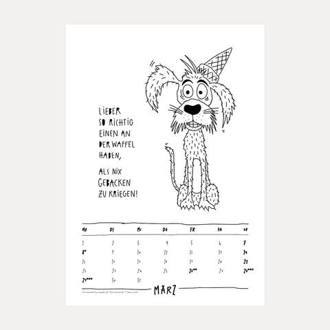 Wandkalender / Jahreskalender 2027 – DIN A3 – EMTI
