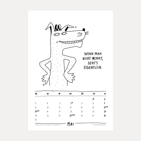 Wandkalender / Jahreskalender 2027 – DIN A3 – EMTI