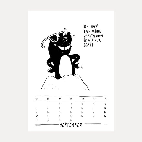 Wandkalender / Jahreskalender 2027 – DIN A3 – EMTI