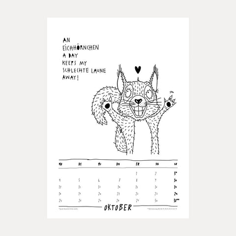 Wandkalender / Jahreskalender 2027 – DIN A3 – EMTI