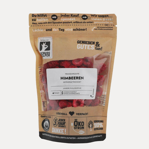 Himbeeren – gefriergetrocknet – 40 g