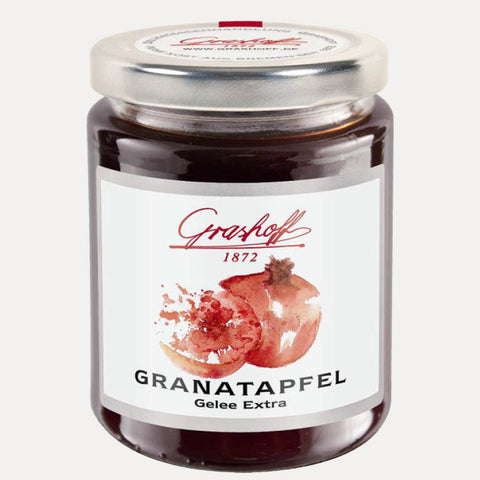 Granatapfel Gelee Extra – Fruchtaufstrich Grashoff – 250 g