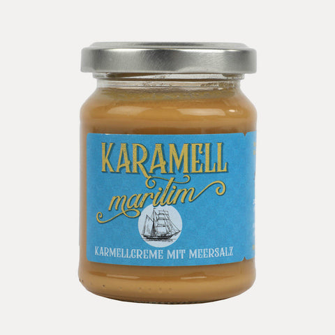 Karamell maritim – Karamellcreme mit Meersalz – 140 g