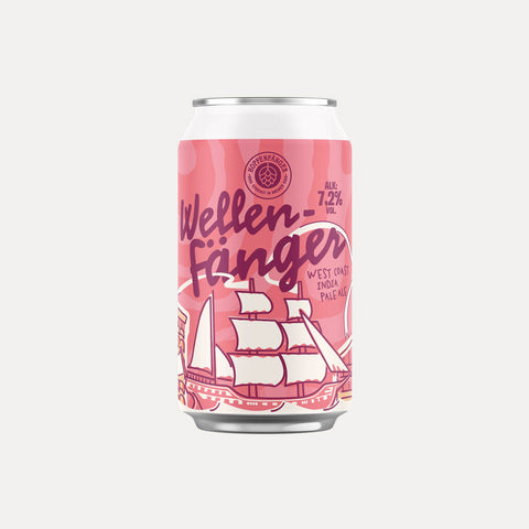 Wellenfänger West Coast Indian Pale Ale – Dosenbier Hopfenfänger – 0,33 l