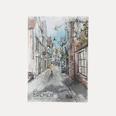 10 Ansichten einer Stadt Neu – Bremer Kartenset