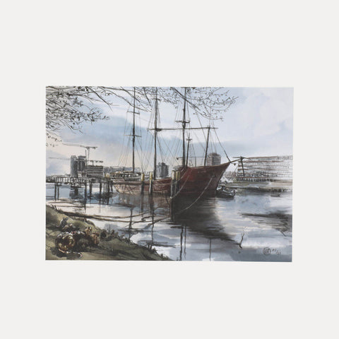 10 Ansichten einer Stadt Neu – Bremer Kartenset