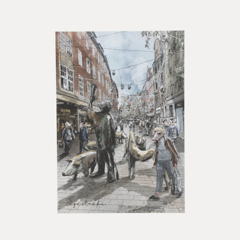 10 Ansichten einer Stadt Neu – Bremer Kartenset