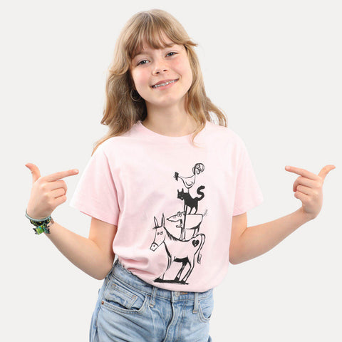 Kinder T-Shirt – Bremer Stadtmusikanten cool