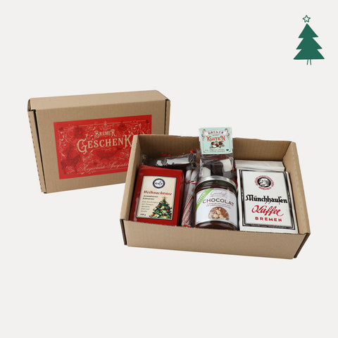 Präsentbox – Bremer Geschenk XS – Weihnachtsedition