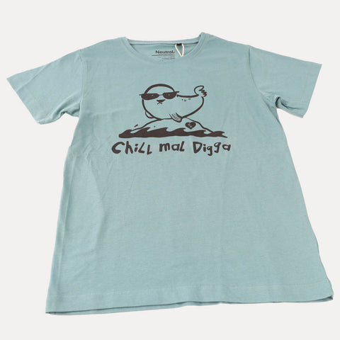 Kinder T-Shirt – Robbe »Chill mal Digga«