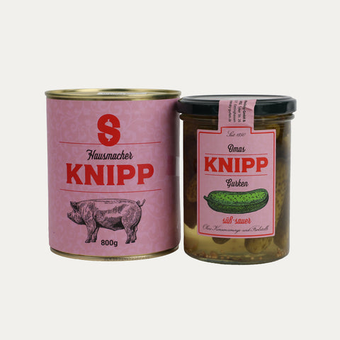 Omas Knipp-Gurken süß-sauer – 400 g