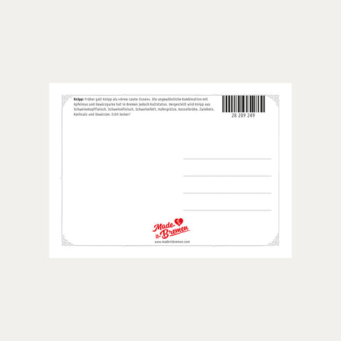 Knipp, Knipp, Hurra – Postkarte - Made in Bremen - Made in Bremen - Postkarte