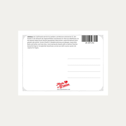 Aye, Aye, Captain! – Postkarte - Made in Bremen - Made in Bremen - Postkarte