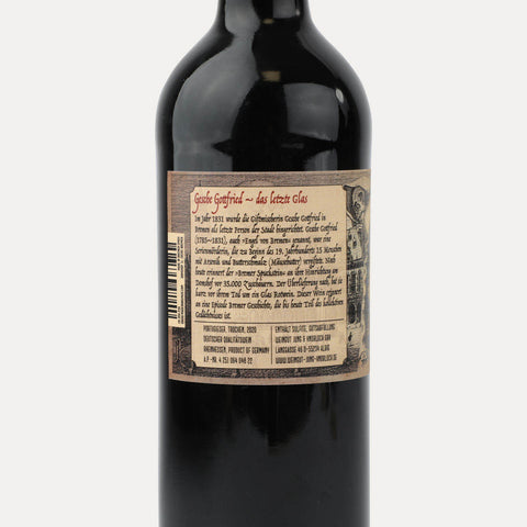 Das letzte Glas – Rotwein trocken – Portugieser – 750 ml – 12,5 % Vol.
