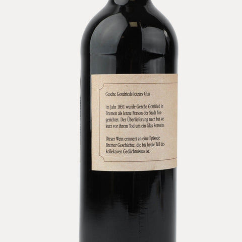 Letztes Glas – Rotwein trocken – Portugieser – 750 ml – 12,5 % Vol.