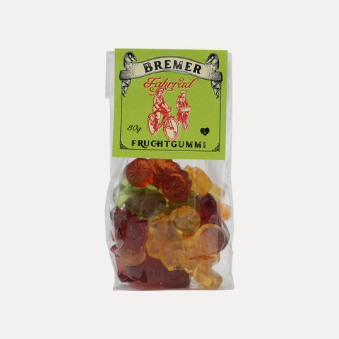 Fahrräder – Fruchtgummi – 80 g oder 175 g