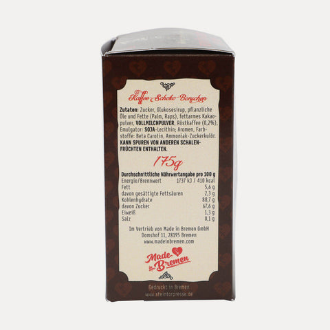Bremer Kaffee-Klunker – Kaffee-Schoko Bonschen – 80 g oder 175 g