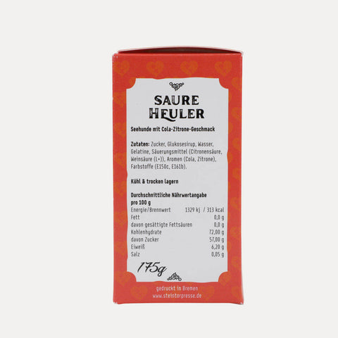 Saure Heuler – Fruchtgummi – 80 g oder 175 g