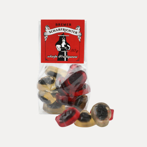 Bremer Scharfrichter – Scharfes Fruchtgummi – 80 g