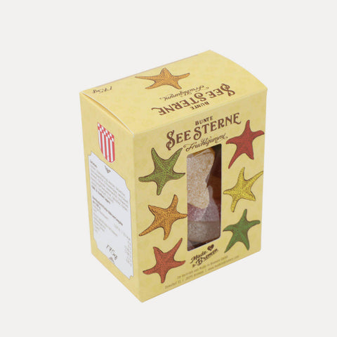 Bunte Seesterne – Fruchtgummi süß-sauer – 80 g oder 175 g