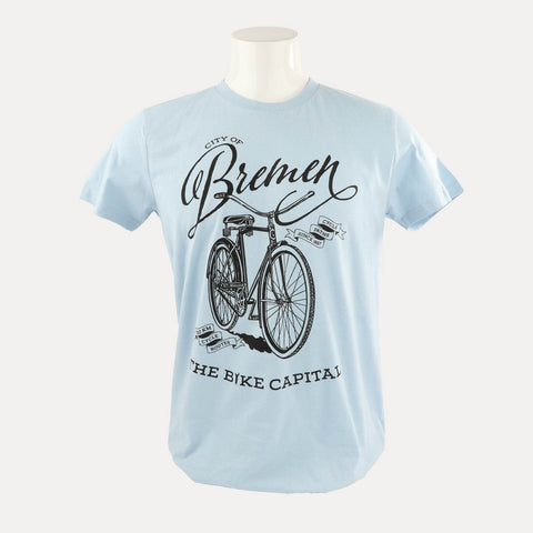 T-Shirt – Fahrrad-Motiv Bremen – The Bike Capital