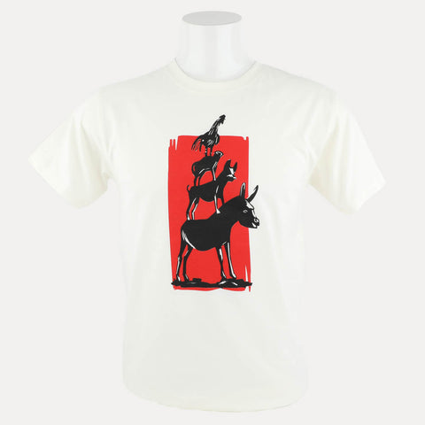 Stadtmusikanten – T-Shirt – Zweifarb-Siebdruck – verschiedene Farben