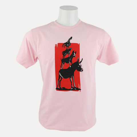 Stadtmusikanten – T-Shirt – Zweifarb-Siebdruck – verschiedene Farben