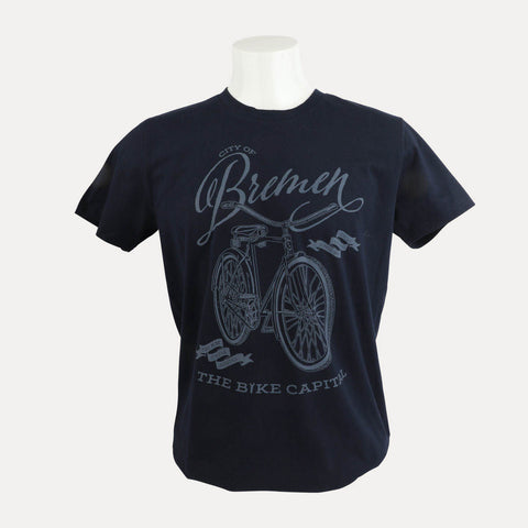 T-Shirt – Fahrrad-Motiv Bremen – The Bike Capital