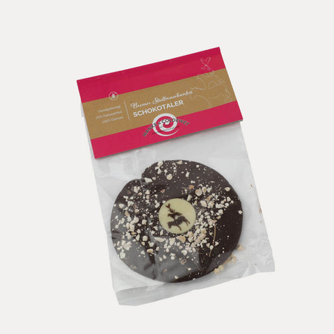 Schokotaler 70% Kakao – Stadtmusikantenaufleger – 45 g