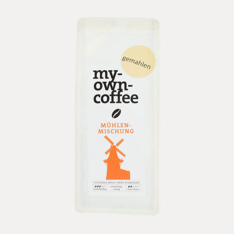My Own Coffee – Mühlenmischung – Gemahlen oder Ganze Bohne – 250 g