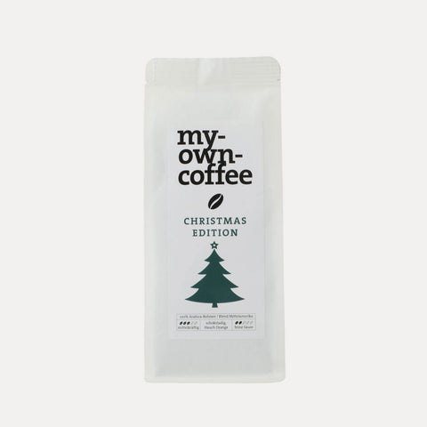 My Own Coffee – X-Mas Edition – Gemahlen oder Ganze Bohne – 250 g