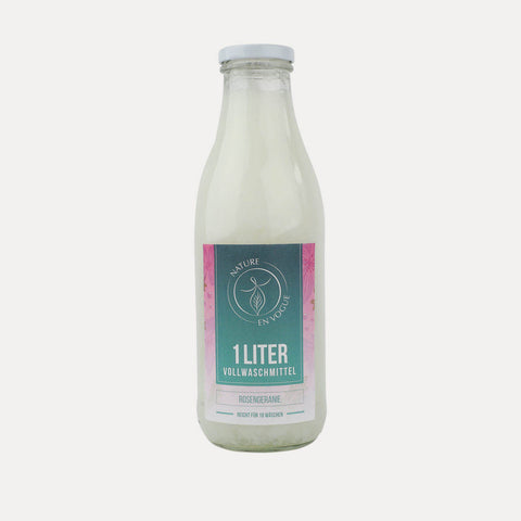 Vollwaschmittel – Rosengeranie – 1 Liter