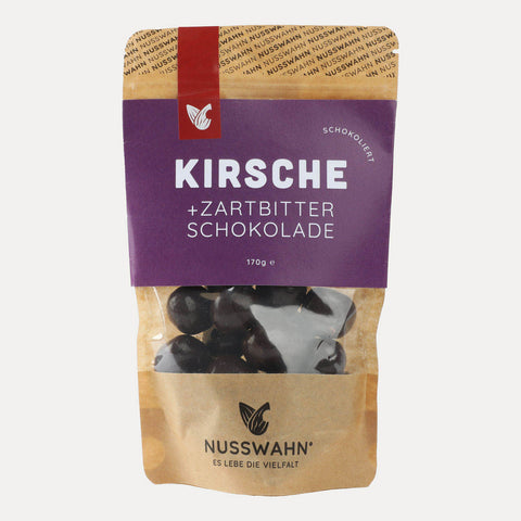 Kirsche + Zartbitter Schokolade – Nusswahn – 170 g