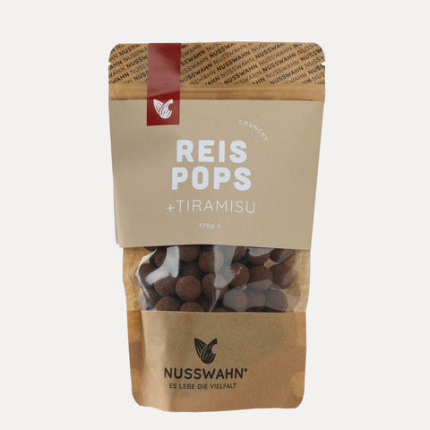 Reis Pops + Tiramisu – Nusswahn – 170 g