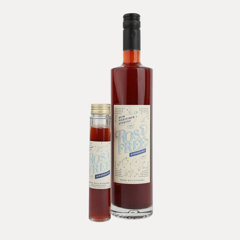 RosaFree – alkoholfreier Aperitif – 750 ml oder 100 ml